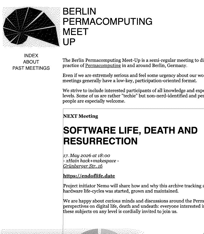 Berlin Permacomputing Meet-Up