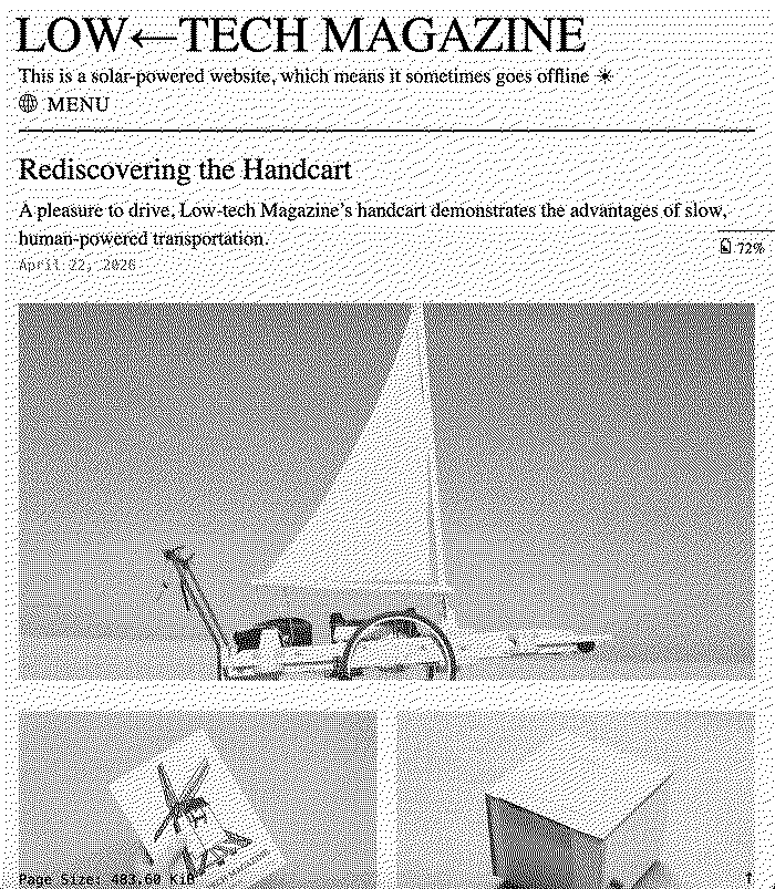 Low-tech Magazine