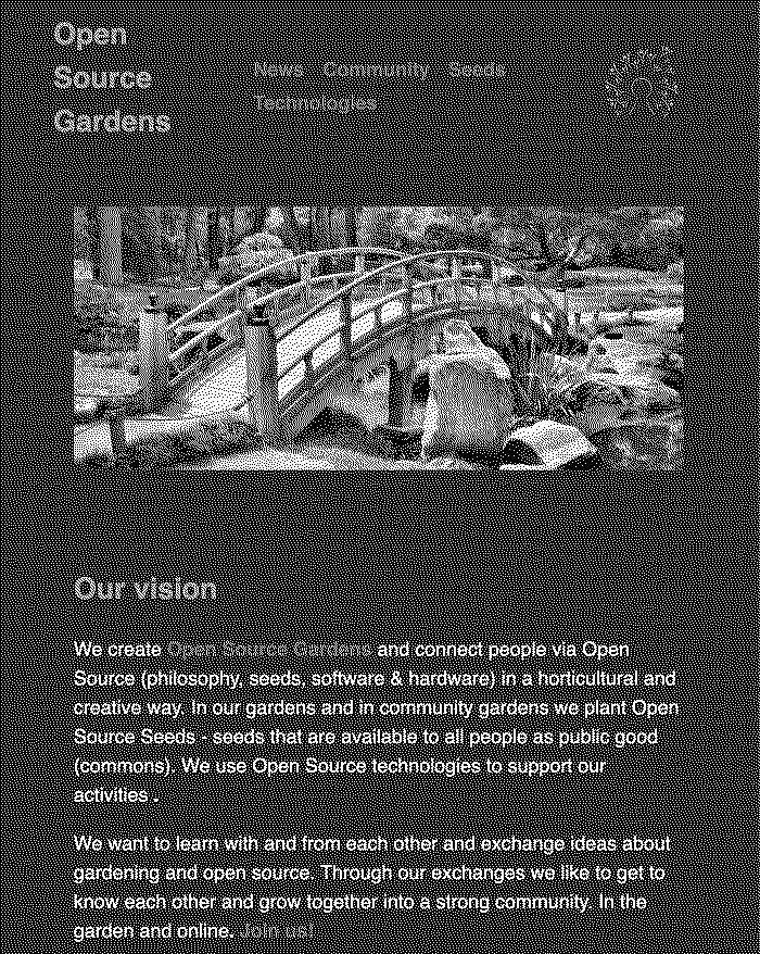 Open Source Gardens